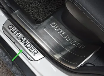 Vysoko Kvalitnej Nerezovej Ocele Zadný Nárazník Chránič Prahu Pre Mitsubishi Outlander 2013 2014 2015 2016 2017 2018 ,auto-styling 3