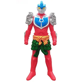 2022 nový Čínsky štýl klasického hrdinu Sun Wukong Guan Yu Nezha Ultraman rekvizity zber mäkkého plastu bábika model hračky 5
