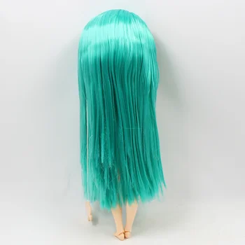 DBS blyth bábika ľadovej licca telo spoločný orgán nové cool zelená dlhé rovné vlasy 1/6 30 cm darček hračka BL4427 5