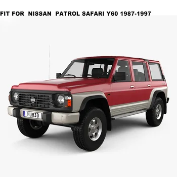 Okno Clony Proti Oslneniu Pre Nissan Patrol Y60 Safari 1987 1988 1989 1990 1991 1992 1993 1994 1995 1996 1997 Slnko, Dážď Stráže Počasie Štíty 5