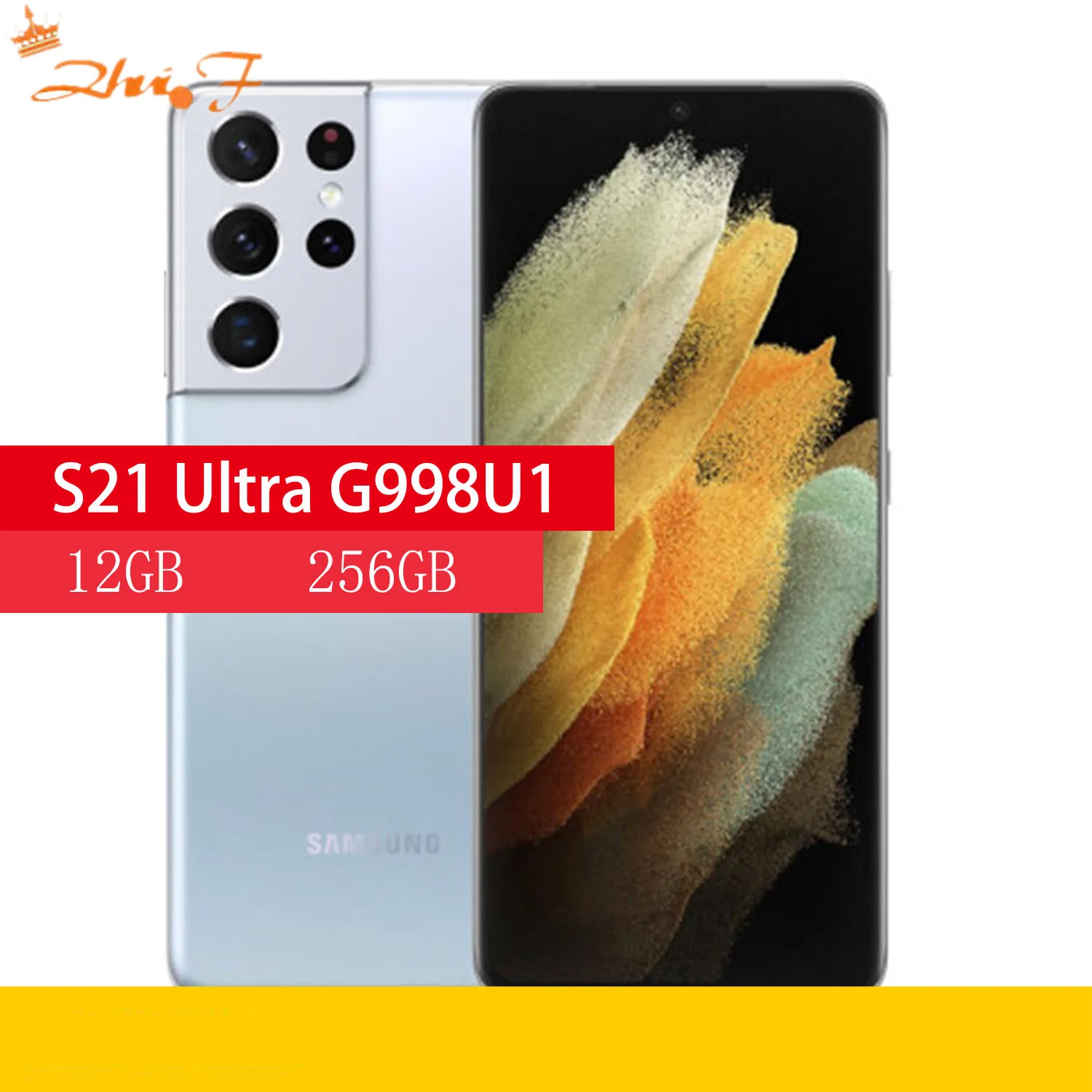 Samsung Galaxy S21 Ultra 5G G998U/U1original telefón RAM 12G ROM 256G Snapdragon NFC Octa Jadro Pôvodné Odomknutý 5G Mobilný Telefón