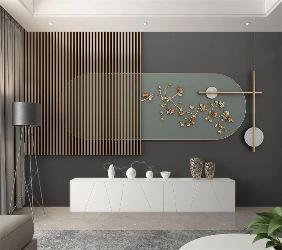 Prispôsobený 3d veľké moderné tapety svetlo luxusné priestorové geometrické vyrezávané TV joj stene obývacej izby nástenná maľba обои