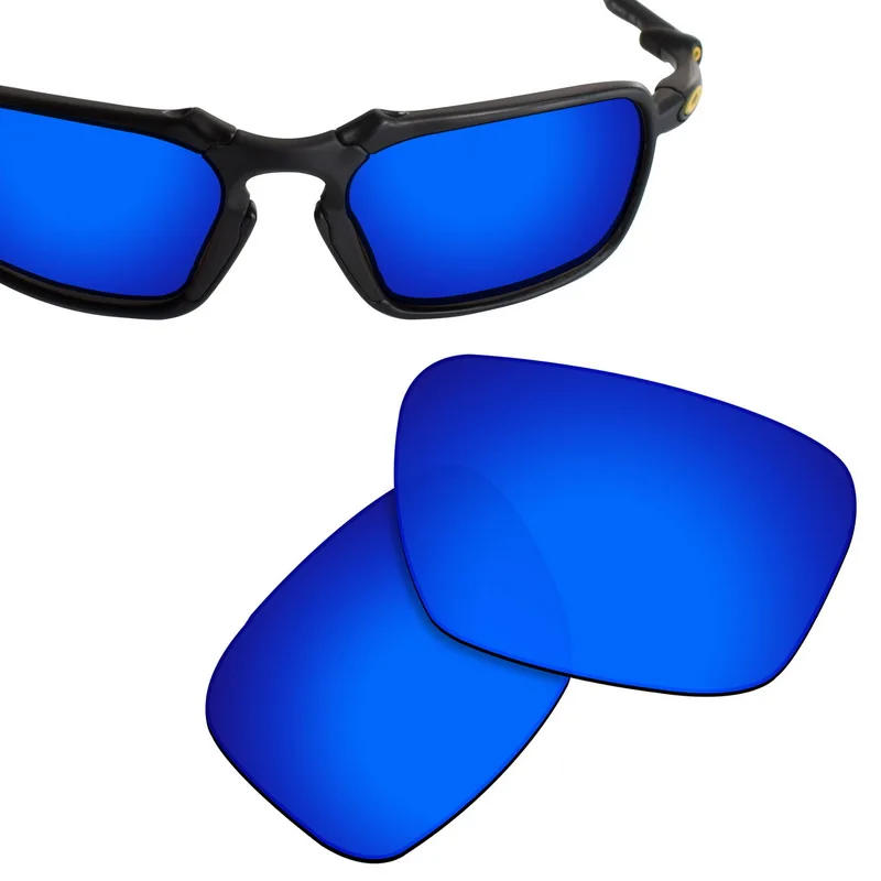 SmartVLT Náhradné Objektívy, Polarizačný pre Oakley Badman slnečné Okuliare - tmavomodrá