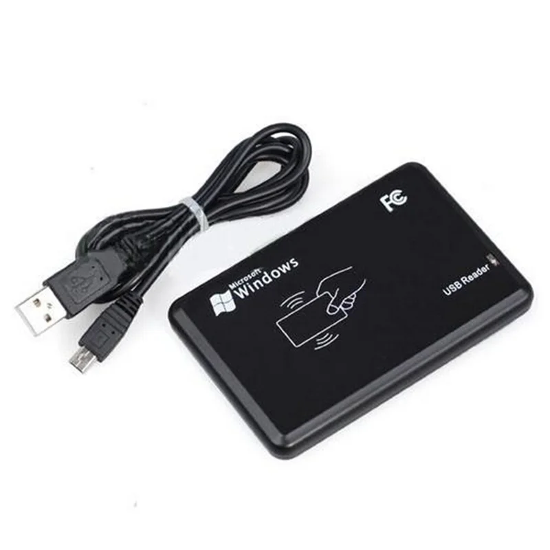 Doprava zadarmo 125Khz RFID Reader EM4100 USB Snímač kariet Smart Card Reader Žiadna Jednotka Vydania Zariadenie EM ID Pre Riadenie Prístupu