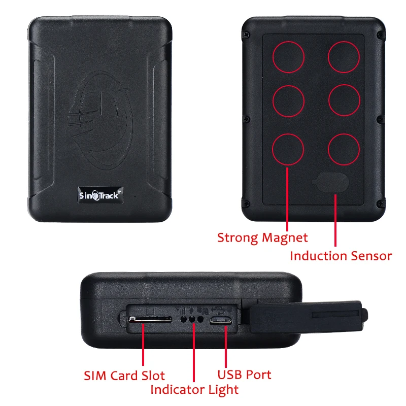 Vodotesný GPS Tracker ST-915 Vozidla Locator Magnet TK915 Dlhý Pohotovostný 120 Dní 10000mAh Batérie Reálnom Čase Sledovanie Polohy 3