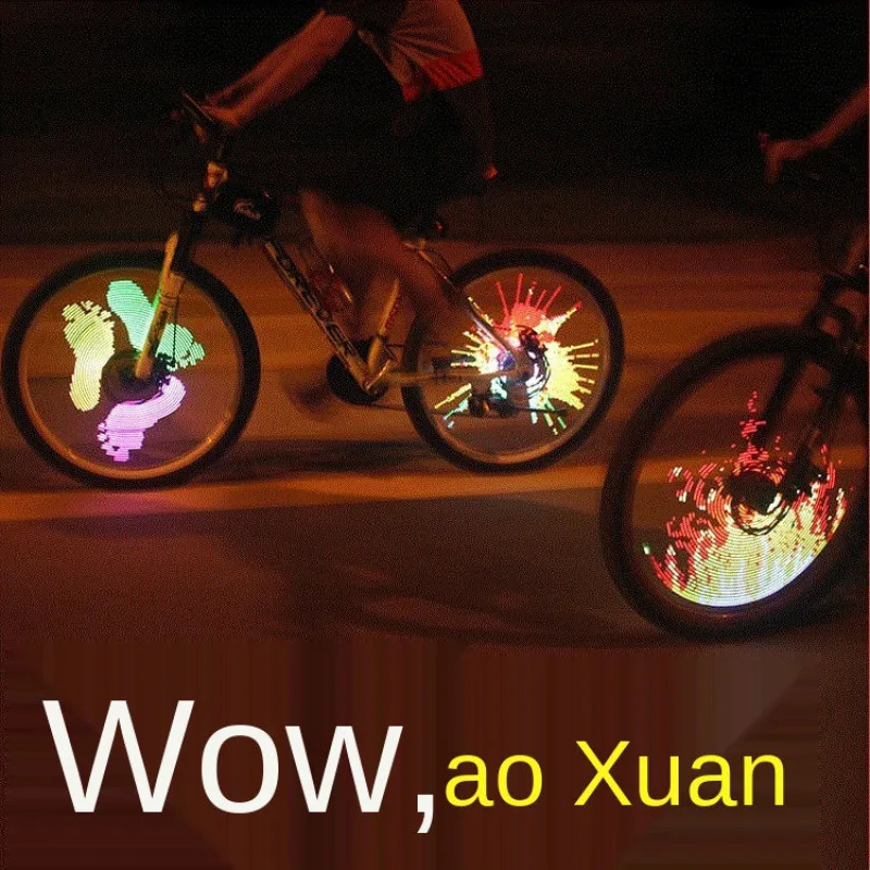 LED Svetlo Bar Plnenie Svetlo Programovateľné Platné pre Horský Bicykel Mŕtvych Lietať Kolesa Dekoratívne Svetlo Horský Bicykel Hovoril Svetlá