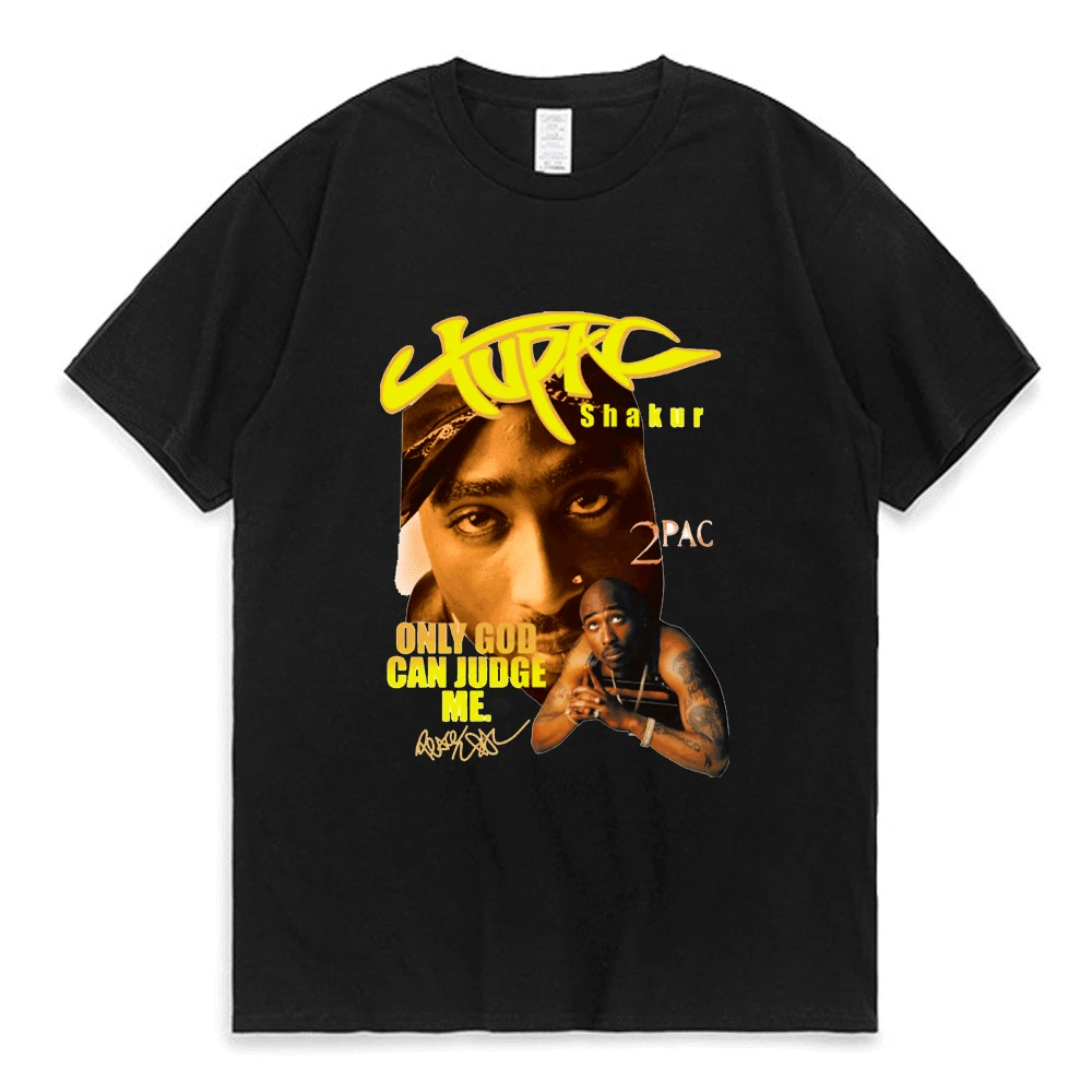Tupac Len Boh Môže Súdiť Ma 90. rokov Vintage Tee Tričko 2Pac Tričko pre Ženy, Mužov 100% Bavlna T-Shirt Hip Hop tričká s Krátkymi Rukávmi