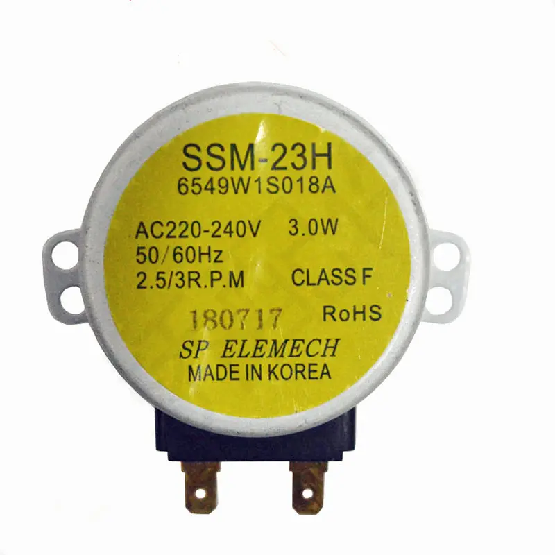 Mikrovlnná Rúra Synchrónny Motor Zásobník Motorových SSM-23H 6549W1S018A pre lg Mikrovlnná Rúra Diely Príslušenstvo