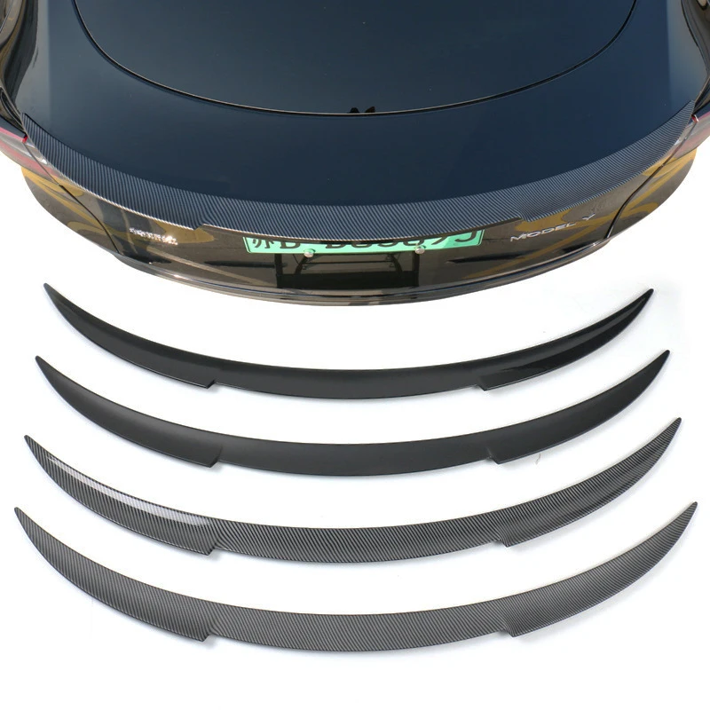 Športové Auto Verziu Zadné Chvost Krídlo Trup Spojler Exteriérové Dekorácie Upravené Nové Telo Držiak Pre Tesla Model Y Uhlíkových Vlákien 2021 1