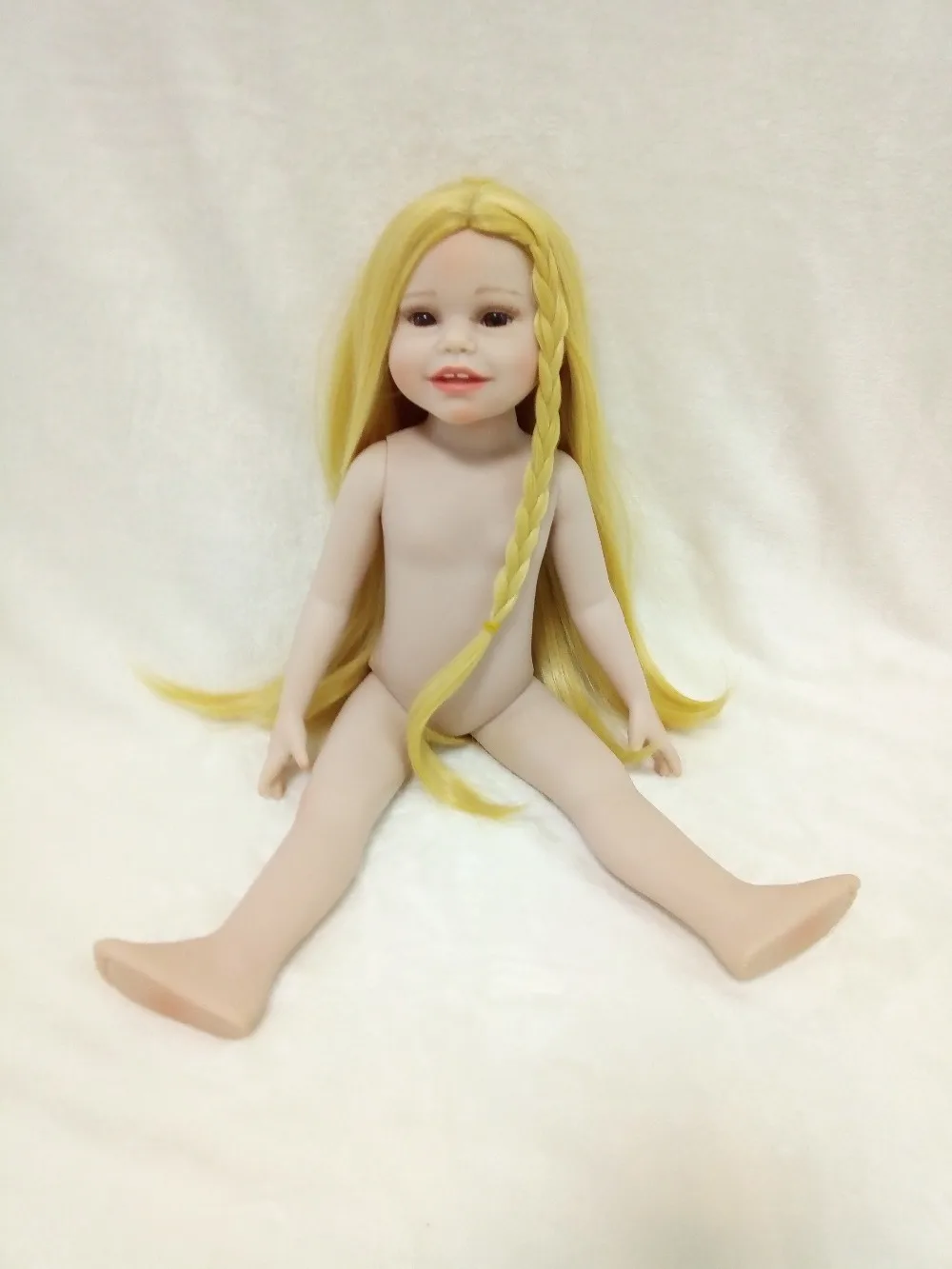 45 cm silikónový vinyl Americký reborn baby doll hračky pre deti 18-palcové bebe nažive dievčatá bábiky juguetes boneca brinquedos poupee 3
