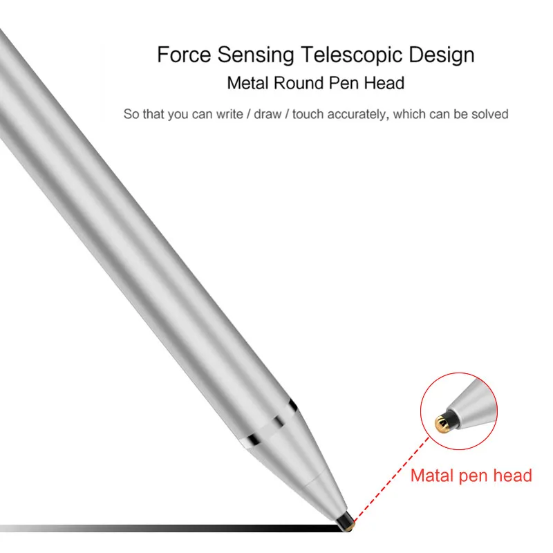 Aktívne Pero, Pero Pre Samsung Galaxy Tab A8 10.5 SM X200 X205 A7 10.4 T500 Tablet Ceruzka Touch dotykové Pero s Pružinou Lano prípade 2
