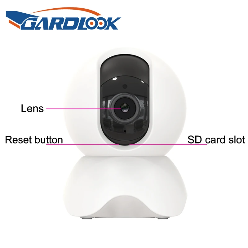Tuya WiFi Kamera CCTV Home Security Dohľadu Fotoaparát 2MP PTZ AI Auto Tracking obojsmerné Audio Nočné Videnie Baby Monitor 3