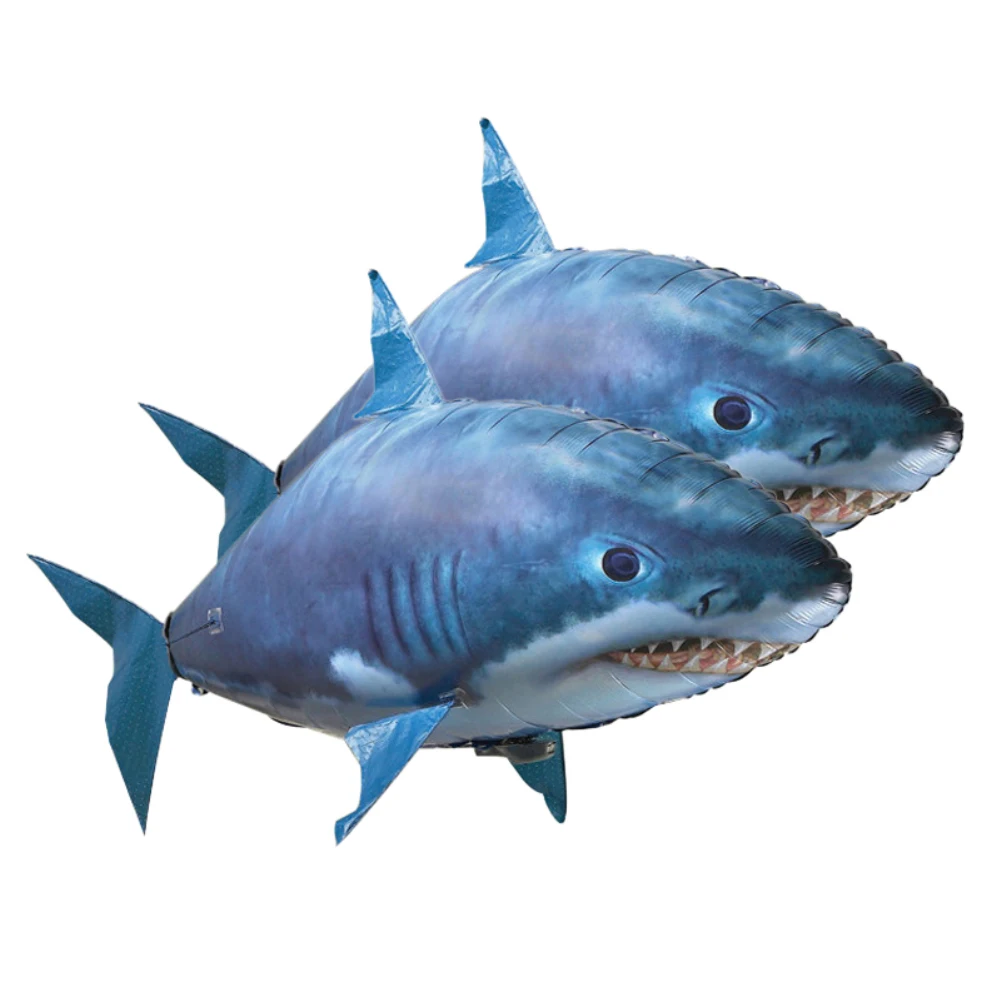 Diaľkové Ovládanie Lietajúci Ryba Žralok Clownfish Elektrické Vzduchu Nafukovací Lietajúci Ryba Party Dekorácie RC Zvierat Kreatívne Hračky