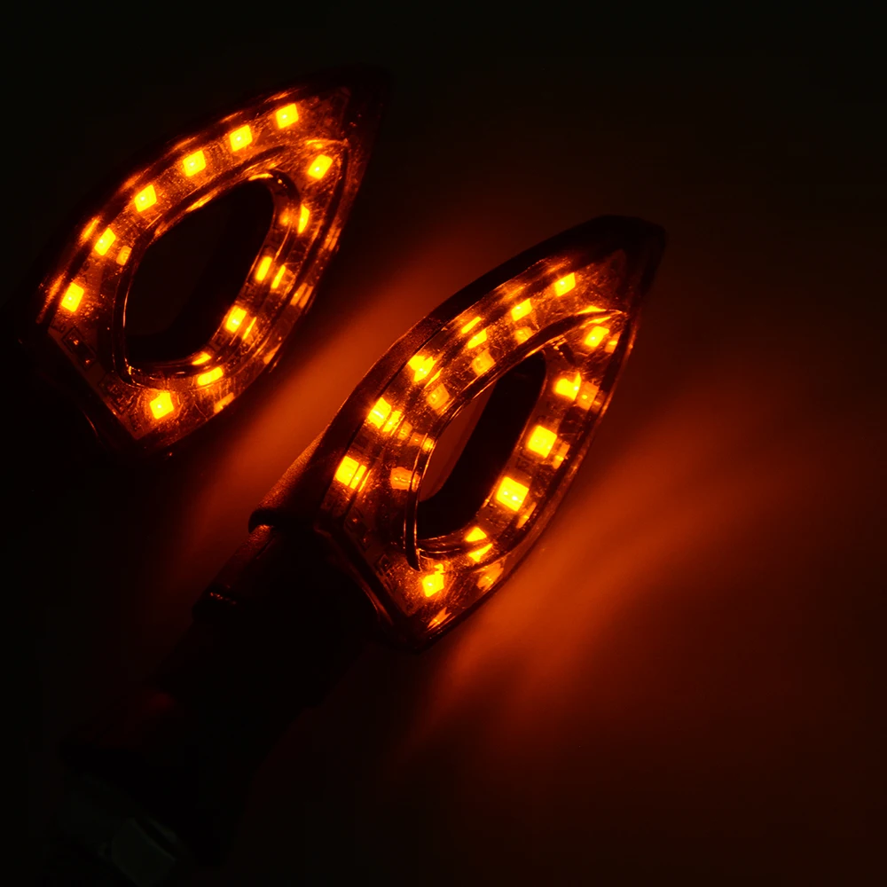 Univerzálny 2ks/set DC 12V 12 LED Blinker Nepremokavé Zase Ukazovatele Lampy Motocykel Zase Signálne Svetlá Príslušenstvo Motorke 5