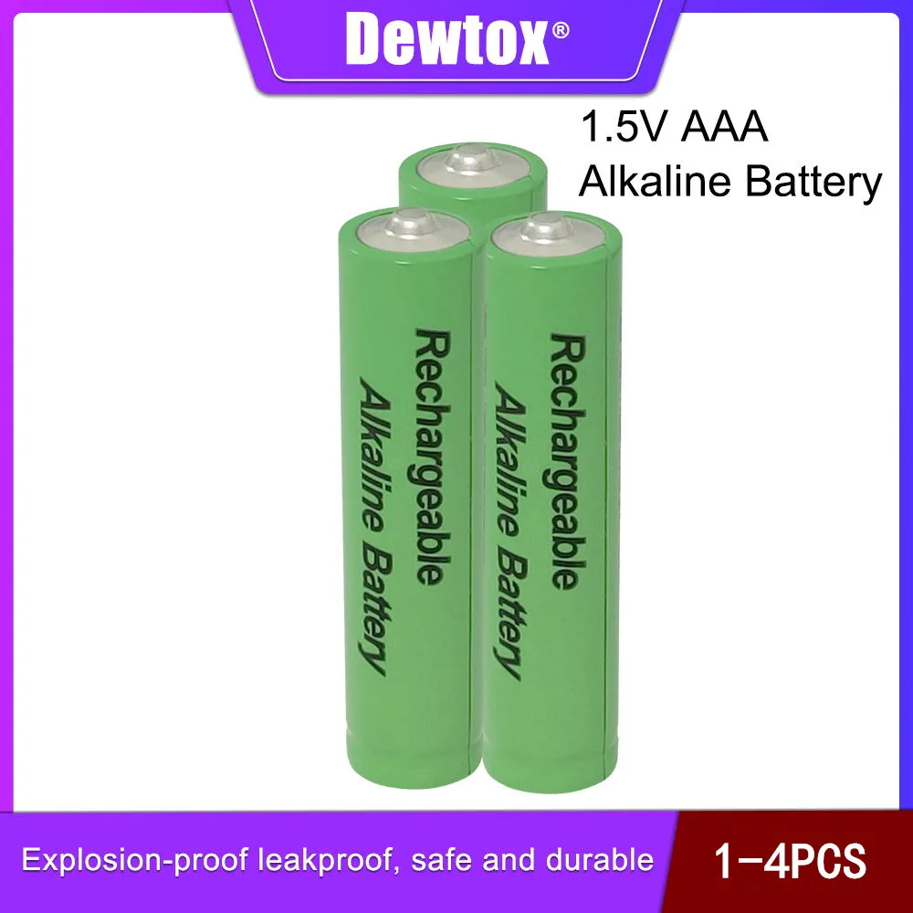 1-4PCS Nabíjateľné AAA 1,5 V 2100mAh Alkalické Batérie Pre Baterky, Hračky Hodinky Bezdrôtové Klávesnice, Myši PK Ni-Mh Batérie 3A