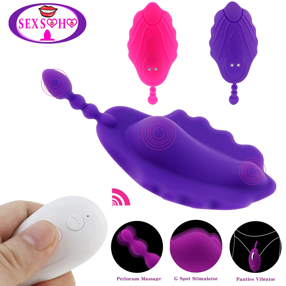 Nositeľné Pánty Vibrátor Neviditeľné Vibratings Diaľkové Ovládanie Pošvy Klitorálny Stimuláciu Análneho Plug Dospelých Orálny Sex Hračky pre Ženy