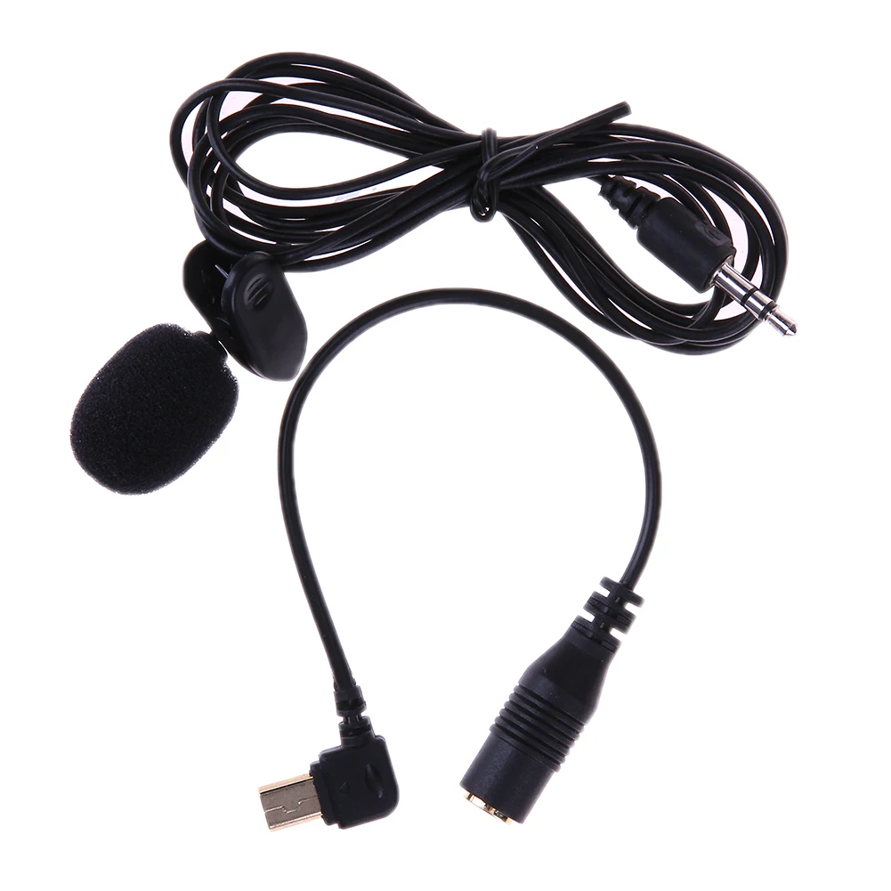 Profesionálny Mini USB Externý Mikrofón Mikrofón pre GoPro Hero 3/3+ 4 Omni Directional Mikrofón S Klip