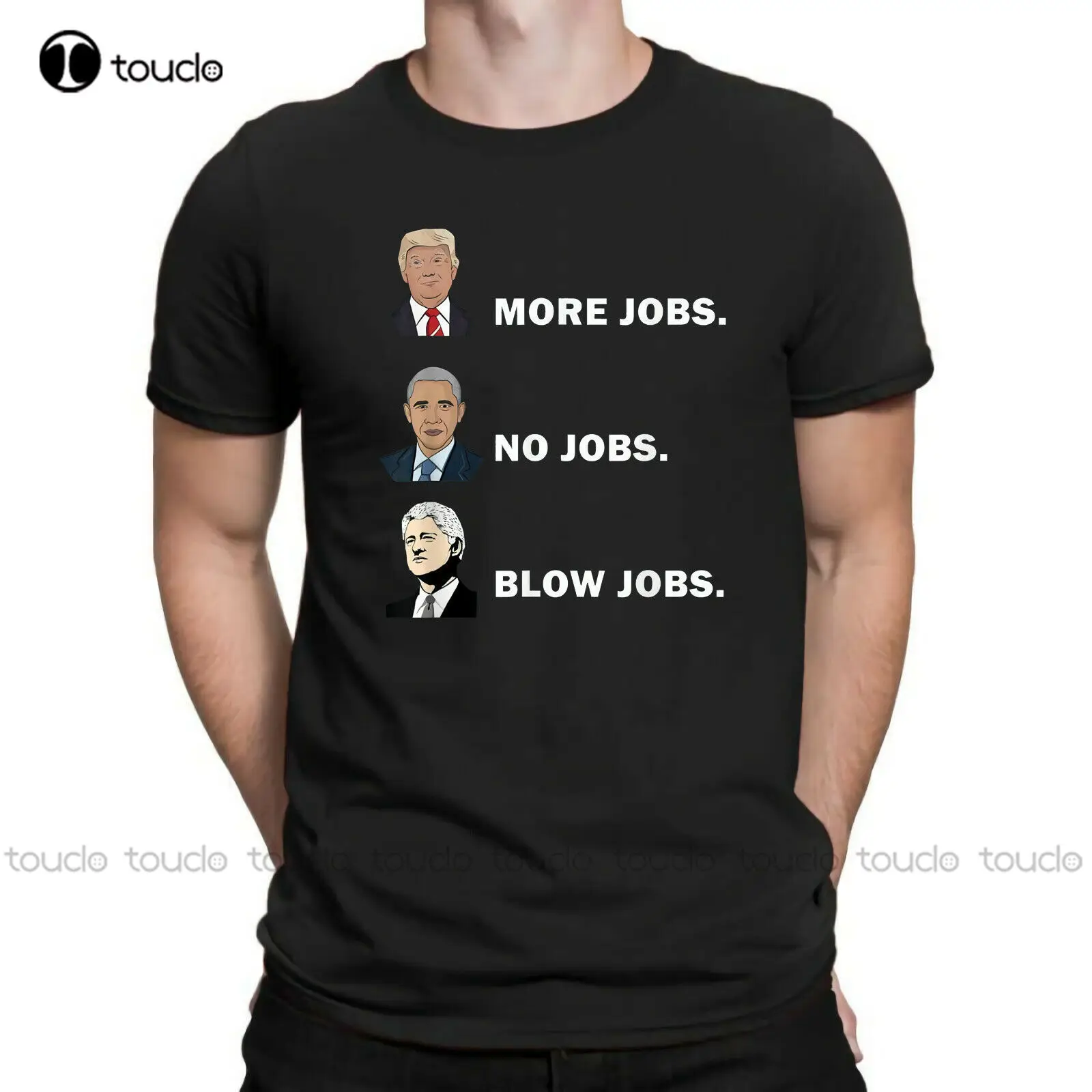 Viac pracovných Miest, Žiadne Pracovné miesta Ranu Zamestnanie Prezident Zábavné pánske T-Shirt psa tričko 0