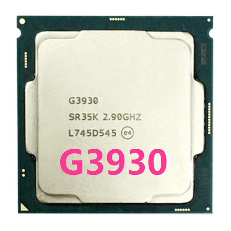 G3930 LGA CPU 1151 Procesor 2.9 Ghz Dual-Core Dual-Niť CPU Procesor 2M 51W Pre Celeron