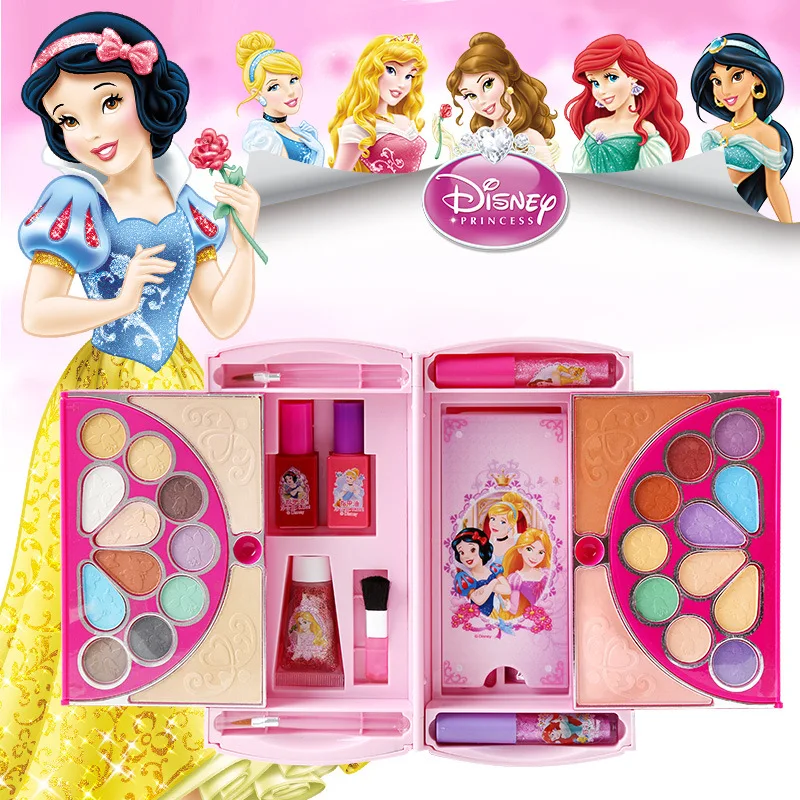 Disney Princezná Pandora Mirage Krásy Tote make-up set dievčatá vo vode rozpustné Krásy predstierať, že hrať pre deti darček k narodeninám