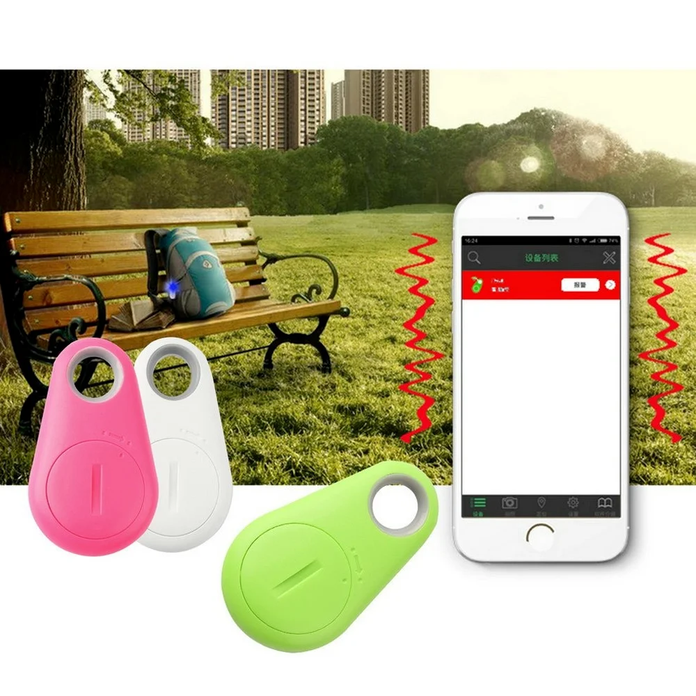 Mini Anti Stratil Alarm Peňaženky KeyFinder Smart Tag Bluetooth Tracer GPS Lokátor Keychain Psa Dieťa Tracker Key Finder