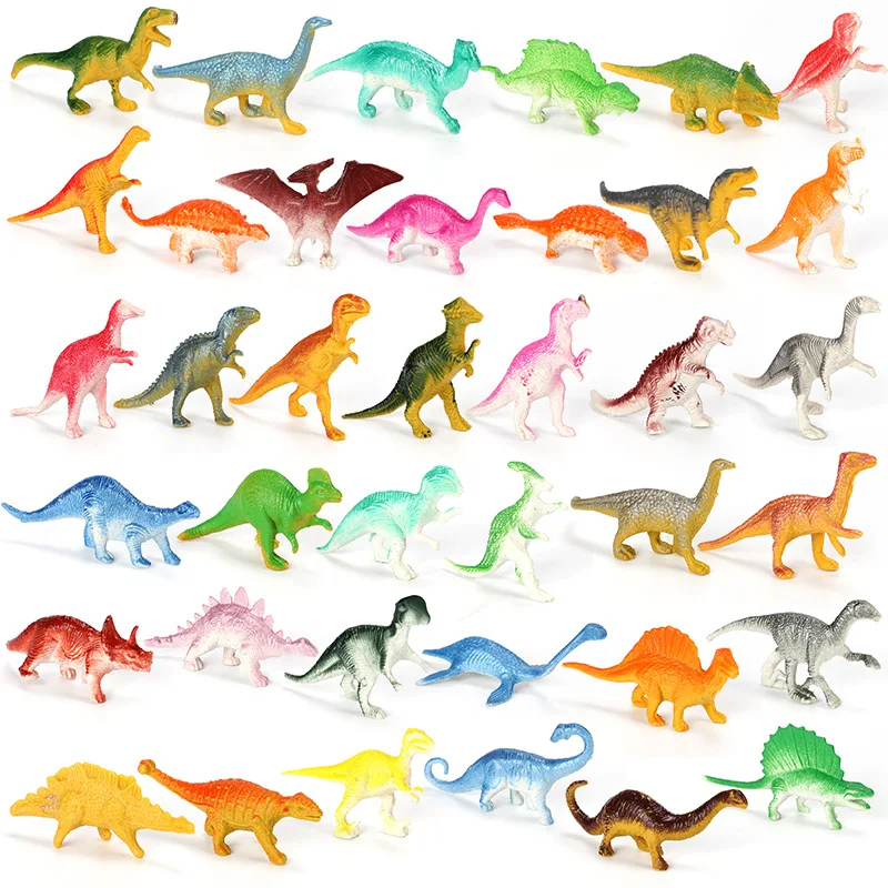 10pcs/veľa Mini Model Dinosaura Detí Vzdelávacie Hračky Malé Simulácie Zvieracích Postáv deti Hračky Pre Chlapca Darček