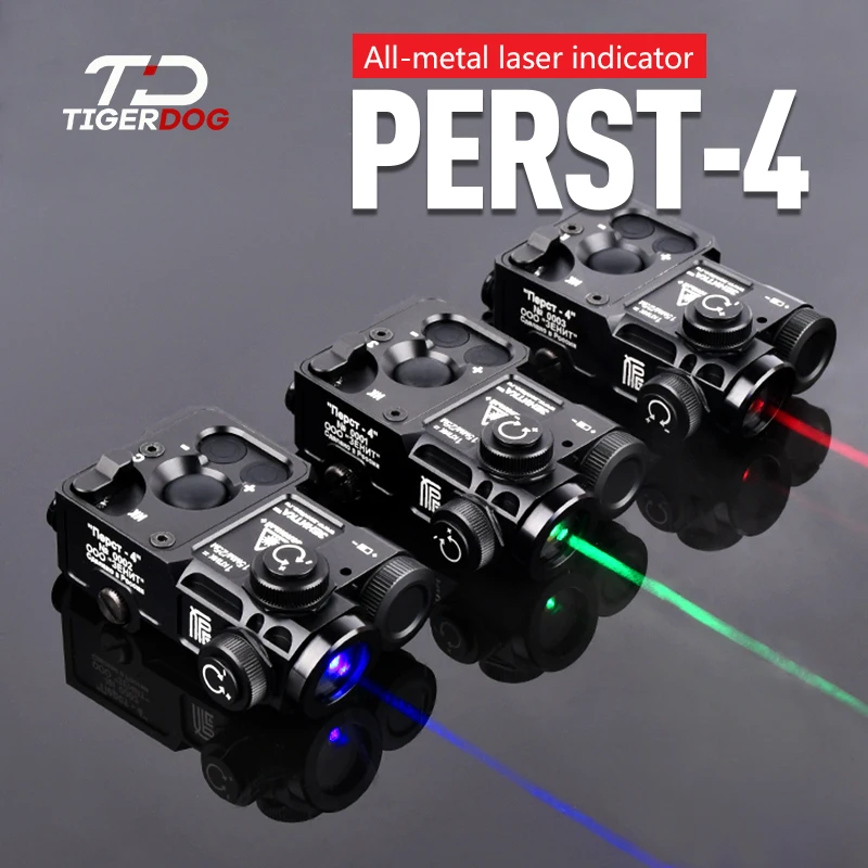 WADSN Airsoft PERST-4 Zameriavací Laser Červená Zelená Modrá Strobo IR Laser Taktické PEQ môžu byť vynulované Zbraň svetlá lov Železničnej