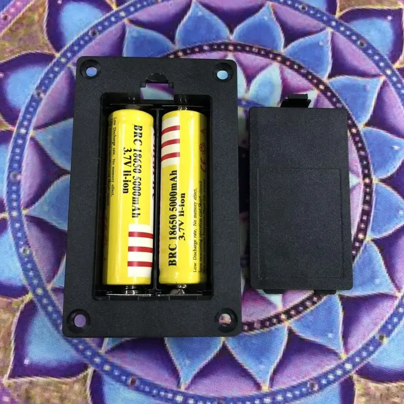 2x 18650 Li-ion Batéria Prípade Držiteľ mikrotužkové Batérie Úložný Box Kontajner Plastový DIY Príslušenstvo